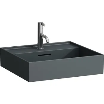 Umyvadlo Kartell LAUFEN Umyvadlo, broušená spodní část 500x460, Grafit mat - H8163327581041