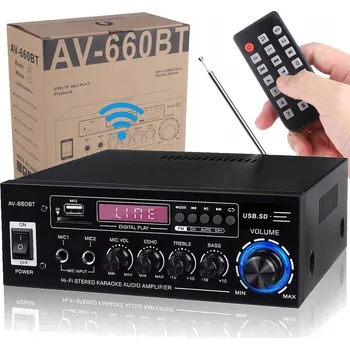 Hi-Fi Zesilovač Zesilovač Bedee AV-660BT