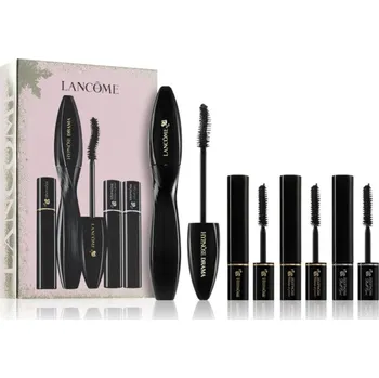 Kosmetická sada Lancôme Hypnose Drama Lancôme Hypnôse řasenka pro extra objem 2 ml + Lancôme Hypnôse Doll Eyes řasenka pro ženy 2 ml + Lancôme Hypnôse Drama řasenka pro extra objem 8 ml + Lancôme Hypnôse Volume-à-Porter dlouhotrvající řasenka pro objem a natočení řas 2 m