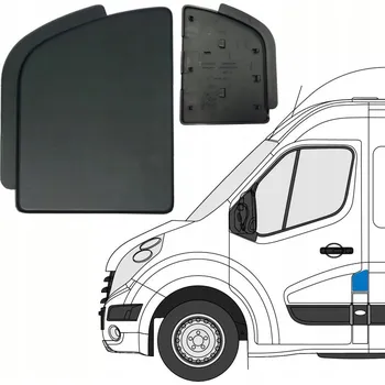 Palivová nádrž Víčko palivové nádrže pro Opel Movano 2010-2021 / Pravé (strana spolujezdce)