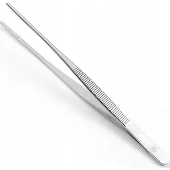 Péče o řasy a obočí Pinzeta pinzeta pro zdobení otáčení pokrmů 215 mm Hendi 680032