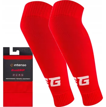 Štulpny Fotbalové štulpny Intenso červená vel. 36-40