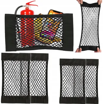 autokoberec SADA SÍŤOVÝCH KAPES DO AUTA DO KUFRU NA SUCHÝ ZIP 4 ks