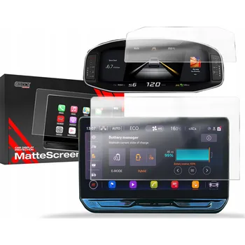 Příslušenství pro čtečku elektronické knihy 2v1 Fólie proti otiskům pro Seat Leon 4 12.9" Facelift (2024-2025)