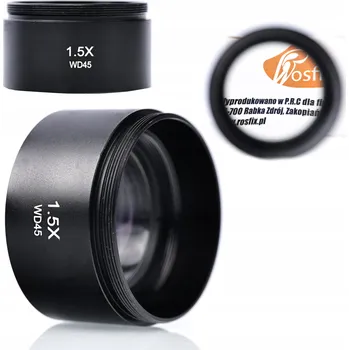 Bezpečnostní kamera OBJEKTIV ČOČKA 1,5X STEREOSKOPICKÝ MIKROSKOP HQ