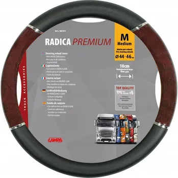 autokoberec Potah na volant pro nákladní vozidla - Prémiové dřevo