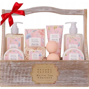 Kosmetická sada Velká Sada Péče pro Ženy Gel Balzám Kuličky Krém Peeling Dárek