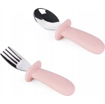 Příbor Silikonová sada: lžíce a vidlička