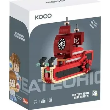 ostatní stavebnice KOCO mini stavebnice Loď 300dílů