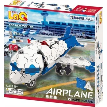 ostatní stavebnice Japonské stavební stavebnice LaQ Hamacron Constructor Airplane (Letadlo)
