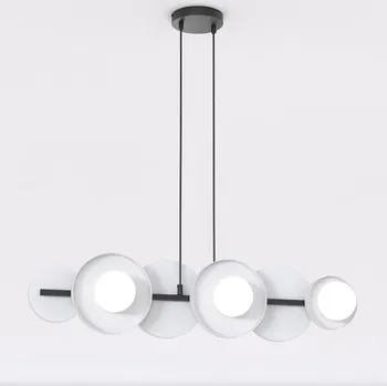 Emibig MODEL 6 BL GRAY Závěsné/stropní svítidlo Šedé G9 8W MAX LED Bílé