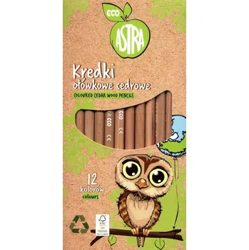Kresba ASTRA Eco 12barevné Pastelky