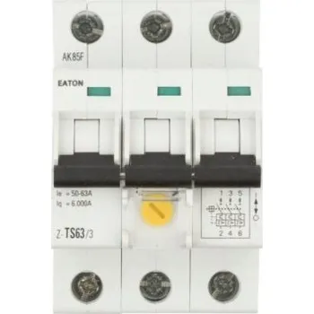 Jistič Třífázový jistič pro HDO (nízký tarif) 3P 50-63A Z-TS63/3 EATON