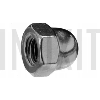 Matice Šestihranná uzavřená matice DIN 1587 nerezová ocel M4 [500 ks]