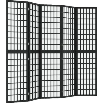 Paraván Skládací 5dílná paraván v japonském stylu