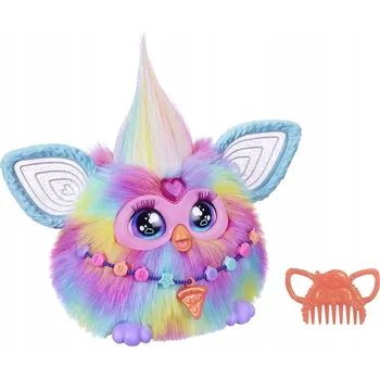 plyšák FURBY INTERAKTIVNÍ PLYŠOVÁ HRAČKA DUHOVÁ F8900