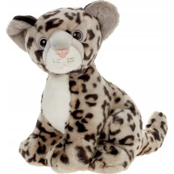 plyšák Hračka plyšák pro dítě PANTER SNĚHOVÁ Plyšová hračka