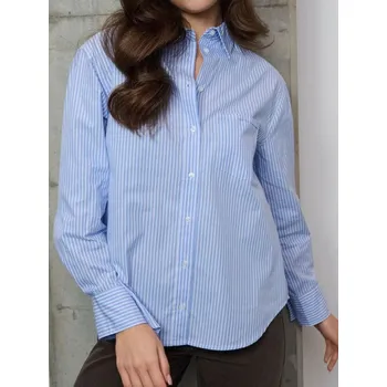 Sinsay - Bavlněná košile s&nbsp;pruhy - vícebarevná - 240FI-MLC - 240FI-MLC-XL