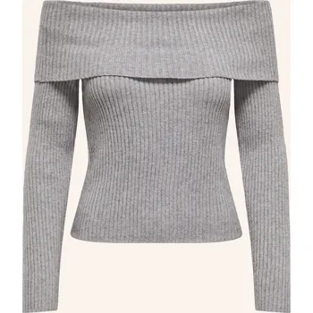 Dámský svetr Only Dámský Svetr S Odhalenými Rameny, šedá, 38