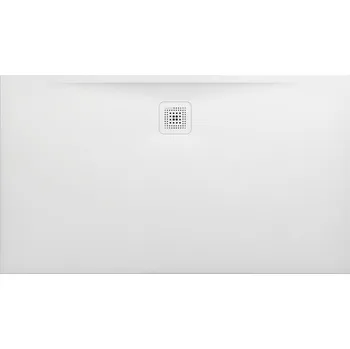 Sprchová vanička LAUFEN PRO Sprchová vanička, obdélníková, s odtokem na delší straně, materiál Marbond 1400x800, Bílá - H2109530000001