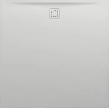 Sprchová vanička LAUFEN PRO Sprchová vanička, čtvercová, s odtokem na straně, materiál Marbond 1400x1400, Light grey - H2129580770001