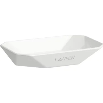 Mýdlenka LAUFEN HOME COLLECTION Keramická mýdlenka 'TRIO Dish' 135x85, Grafit mat - H8777767580001
