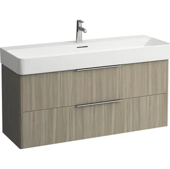 Nábytek LAUFEN BASE Skříňka pod umyvadlo, 2 zásuvky, pro umyvadlo H810289 1180x390, Světlý jilm - H4024721102621