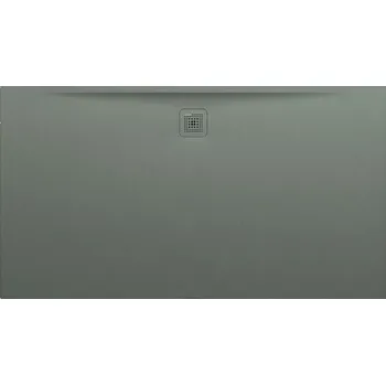 Sprchová vanička LAUFEN PRO Sprchová vanička, obdélníková, s odtokem na delší straně, materiál Marbond 1800x1000, Betonově šedá - H2119560790001