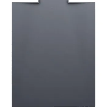 Sprchová vanička LAUFEN NIA Sprchová vanička, obdélníková, odtok do stěny, Marbond 1000x800, Antracit - H2100320780001