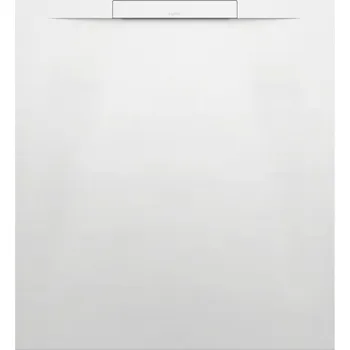 Sprchová vanička LAUFEN PRO S Sprchová vanička, obdélníková, s lineárním odtokem na kratší straně, materiál Marbond 1000x900, Bílá - H2101860000001