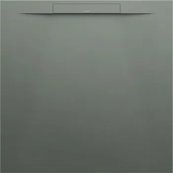 Sprchová vanička LAUFEN PRO S Sprchová vanička, s lineárním odtokem na kratší straně, materiál Marbond 900x900, Betonově šedá - H2101800790001