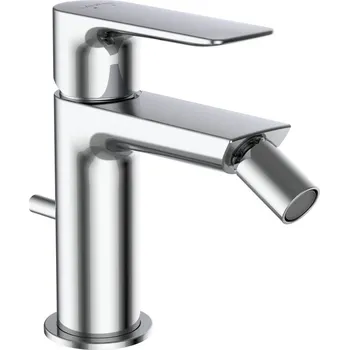 LAUFEN CITYPLUS Bidetová páková baterie, s pevným výtokem 108 mm, s automatickou výpustí, chrom 395x260, no colour - HF505310100000