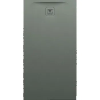 Sprchová vanička LAUFEN PRO Sprchová vanička, obdélníková, s odtokem na kratší straně, materiál Marbond 1500x800, Betonově šedá - H2139510790001