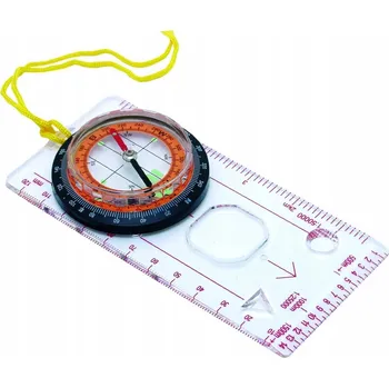 PROFESIONÁLNÍ KOMPAS VOJENSKÝ MAPOVÝ S LUPOU