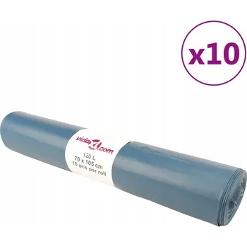 Pytle na odpadky Pytle na odpadky, 100 ks , modré, 120 l
