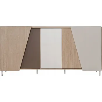 Komoda Komoda Furnival 180 x 39,6 x 9 Cm bílá, jedlový brokát