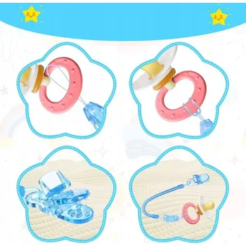 Klip na dudlík Vicloon, vícebarevný