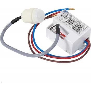 MINI LED PIR ČIDLO POHYBU A SOUMRAKU 360° SENSOR AKS