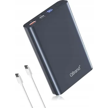 Powerbanka Powerbank 20000mAh, přenosný, výkonný, s rychlým nabíjením USB-C, černý
