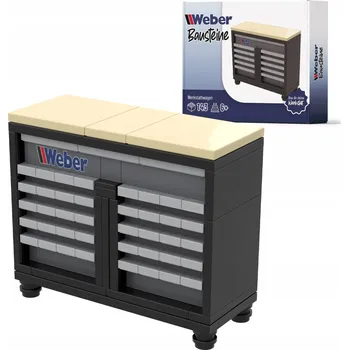 ostatní stavebnice Stavebnice vozík na nářadí Weber 143 dílů