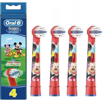 Elektrický zubní kartáček HLAVICE hlavice Mickey Mouse zubního kartáčku ORAL-B STAGES MICKEY MOUSE