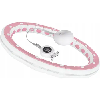 Rebel Hula Hoop Smart hubnoucí obruč s výstupky a závažím růžová