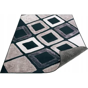 Koberec Koberec obdélníkový Dywanopol šedý moderní s krátkým vlasem 220 x 160 cm