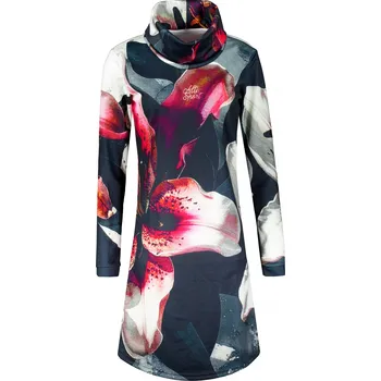 Dámská mikina Dámská prodloužená mikina premium ALTISPORT VOJ/ALW117MI06 LILIE-DARK M