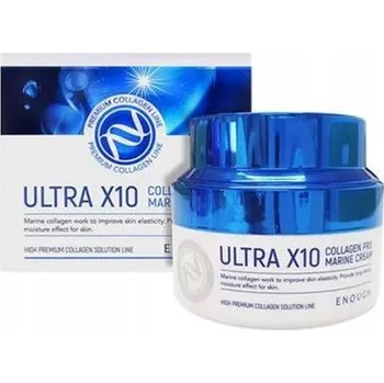 Pleťový krém Hydratační krém na obličej Enough Ultra X10 Collagen Pro Marine Cream den a noc 50 ml