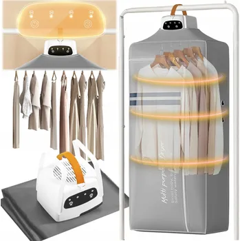 Sušák na prádlo SUŠÁK ELEKTRICKÁ NA PRÁDLO CESTOVNÍ 600W 4 NASTAVENÍ ČASU