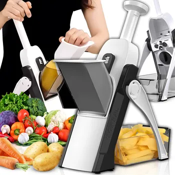 Struhadlo KRÁJEČ NA ZELENINY OVOCE KRÁJEČ STROJEK STRUHADLO MULTIFUNKČNÍ VÝKONNÝ