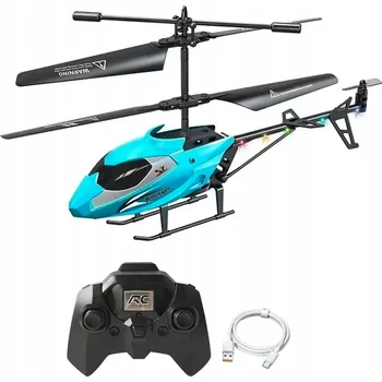 Obraz DÁLKOVĚ OVLÁDANÝ HELIKOPTÉRA RC 2.4GHZ PRO DĚTI S PILOTEM DÁREK