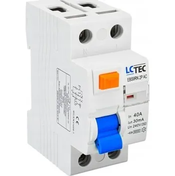 Proudový chránič Proudový chránič LC Tec 400 V IP20 40 A