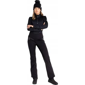 Dámské lyžařské kalhoty DARE2B černé s přiléhavým zateplením, velikost vel.